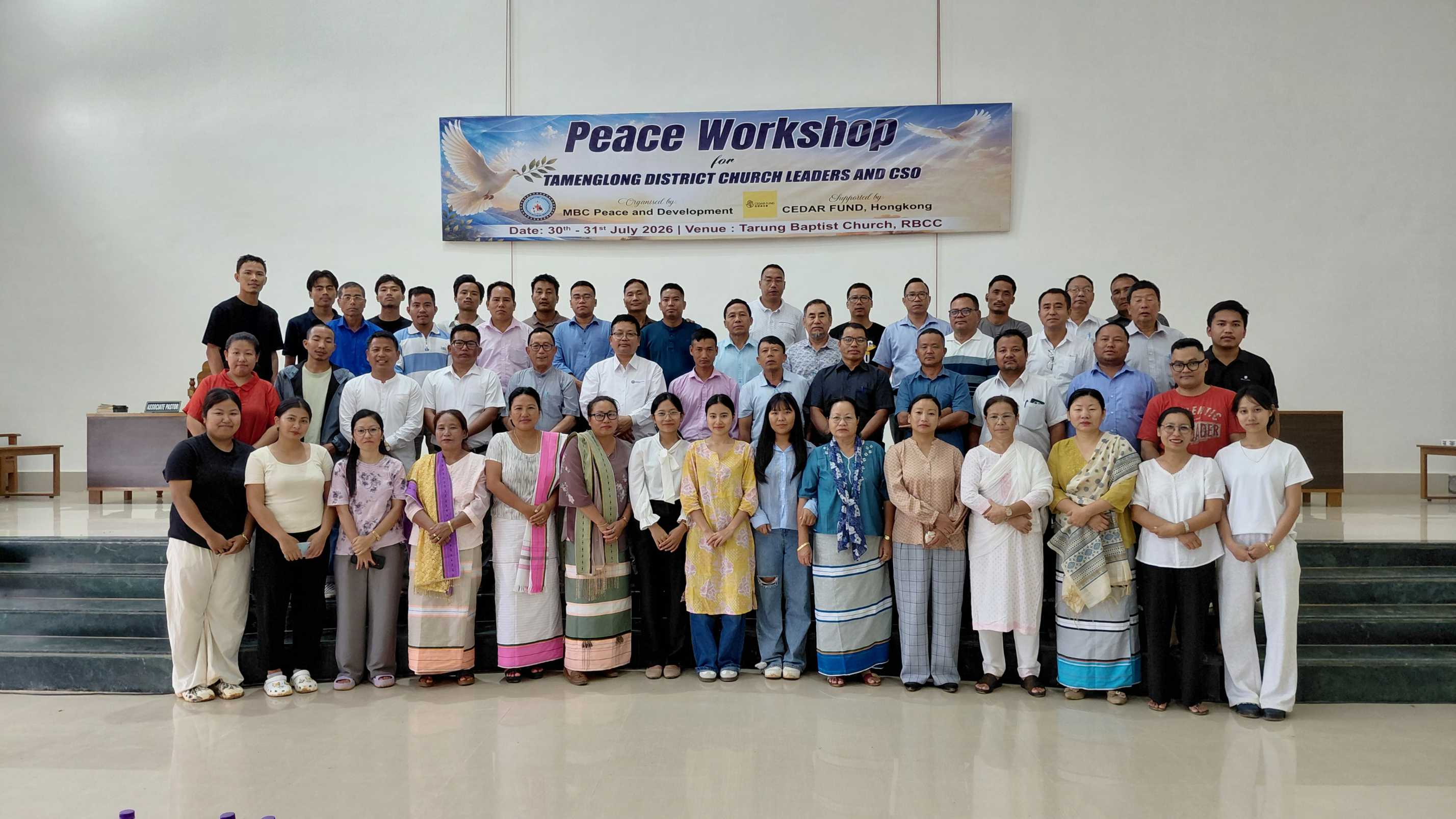 Peace Workshop for Tamenglong District Church Leaders and CSOs